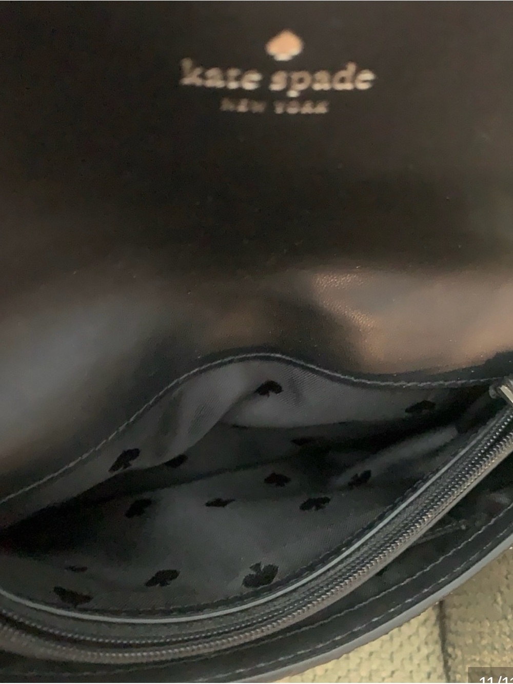 Kate Spade Odette Glitter Wristlet Wallet NWOT - Picture 5 of 7